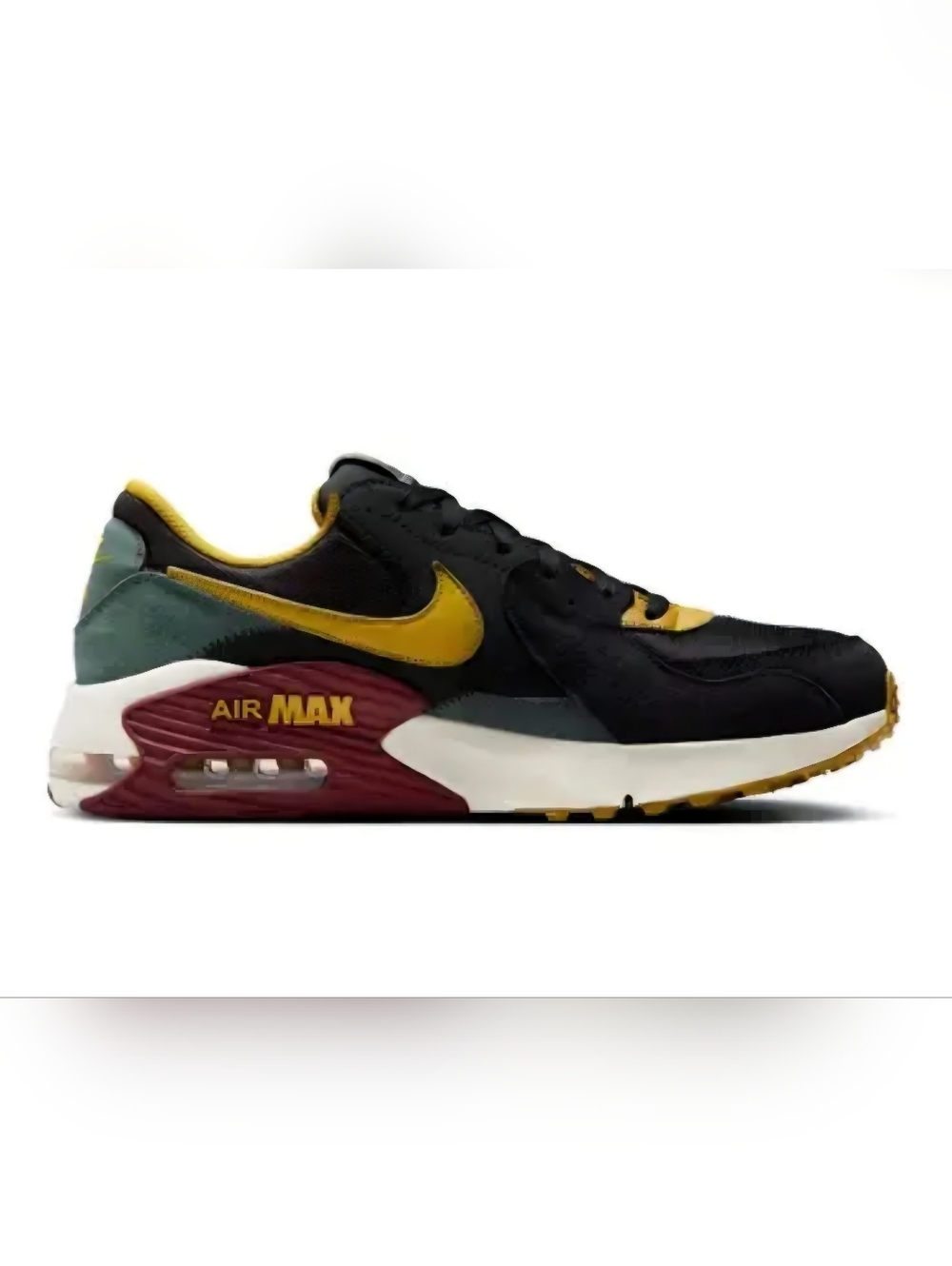 NIKE MENS BLK/BRONZINE-VINTA AIR MAX EXCEE SNEAKERS